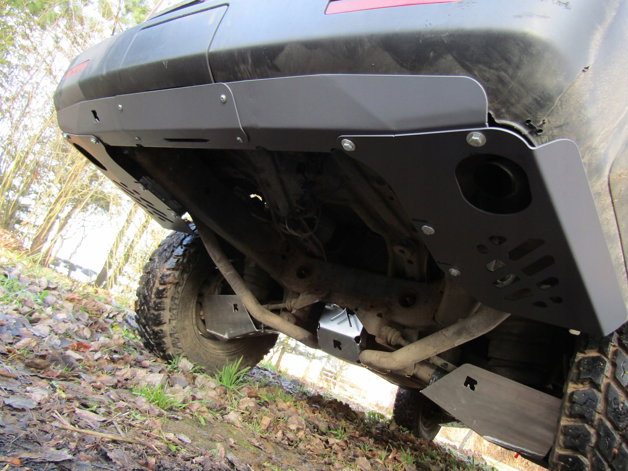 Unterfahrschutz Heckstoßstange Land Rover Discovery 3 & 4