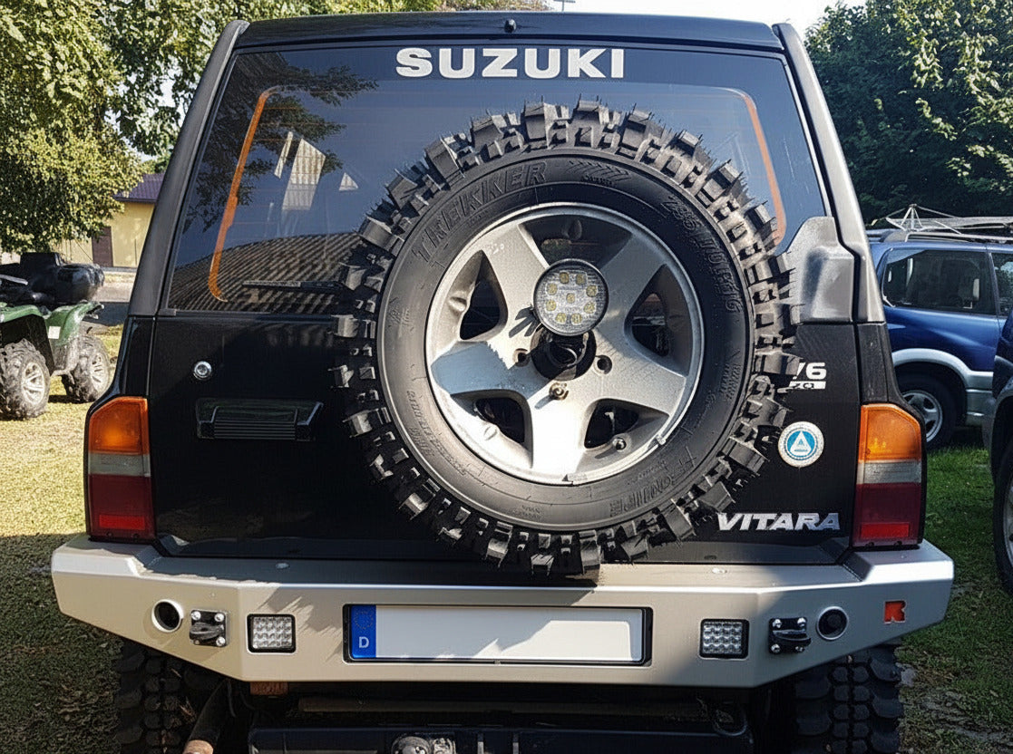 Pare-chocs arrière en acier Suzuki Vitara 2.0, V6 & LONG (1988–1998)