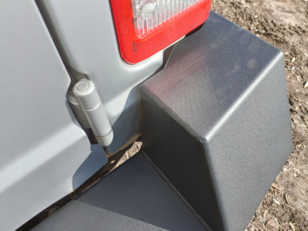 Steel rear bumper Hyundai Galloper 5-door