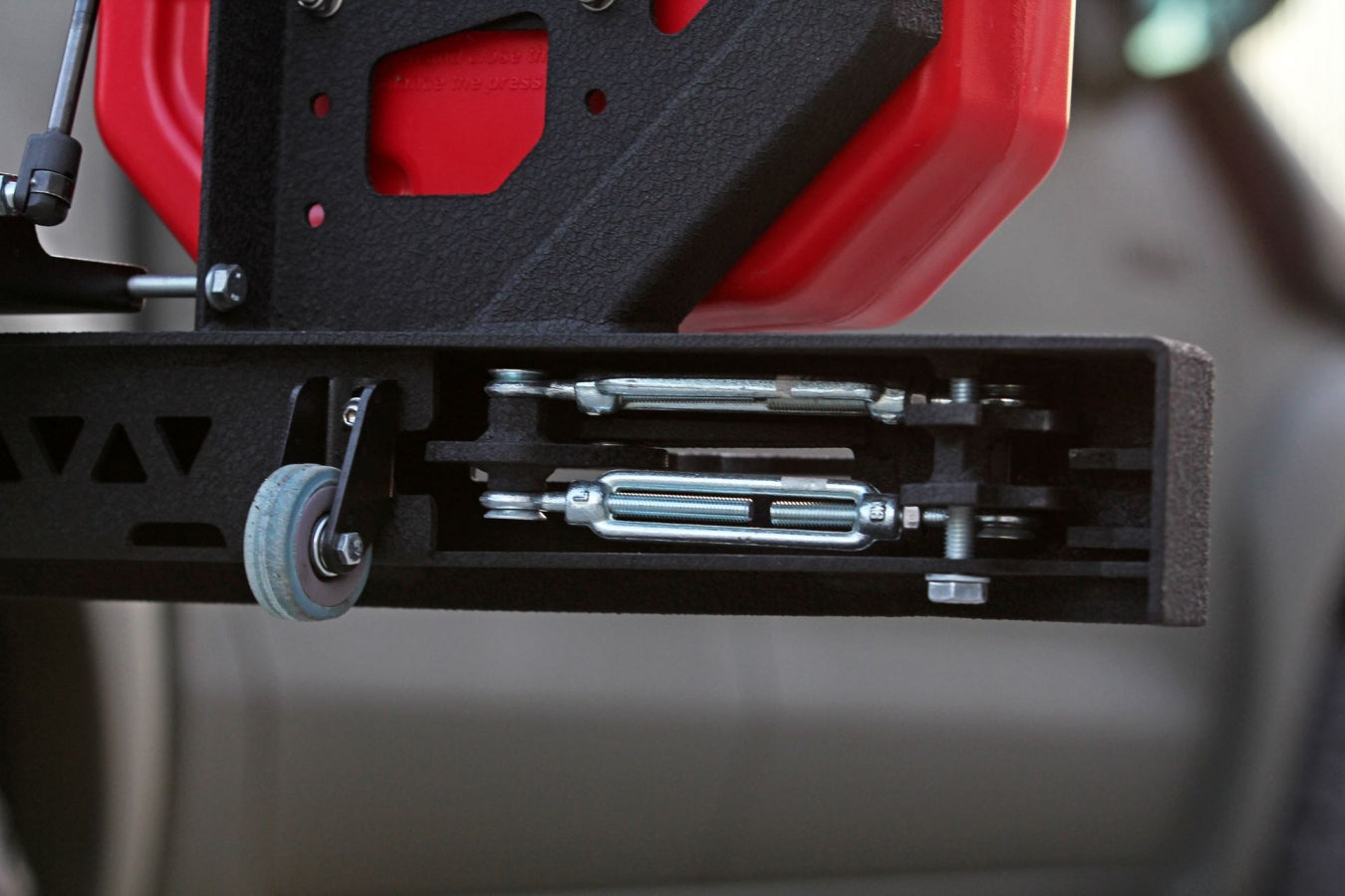Spare Tire Carrier for MorE 4x4 Pick Up Bumpers