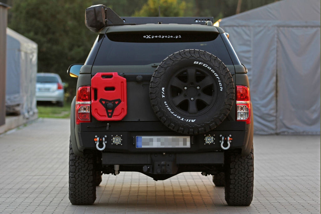 Spare Tire Carrier for MorE 4x4 Pick Up Bumpers