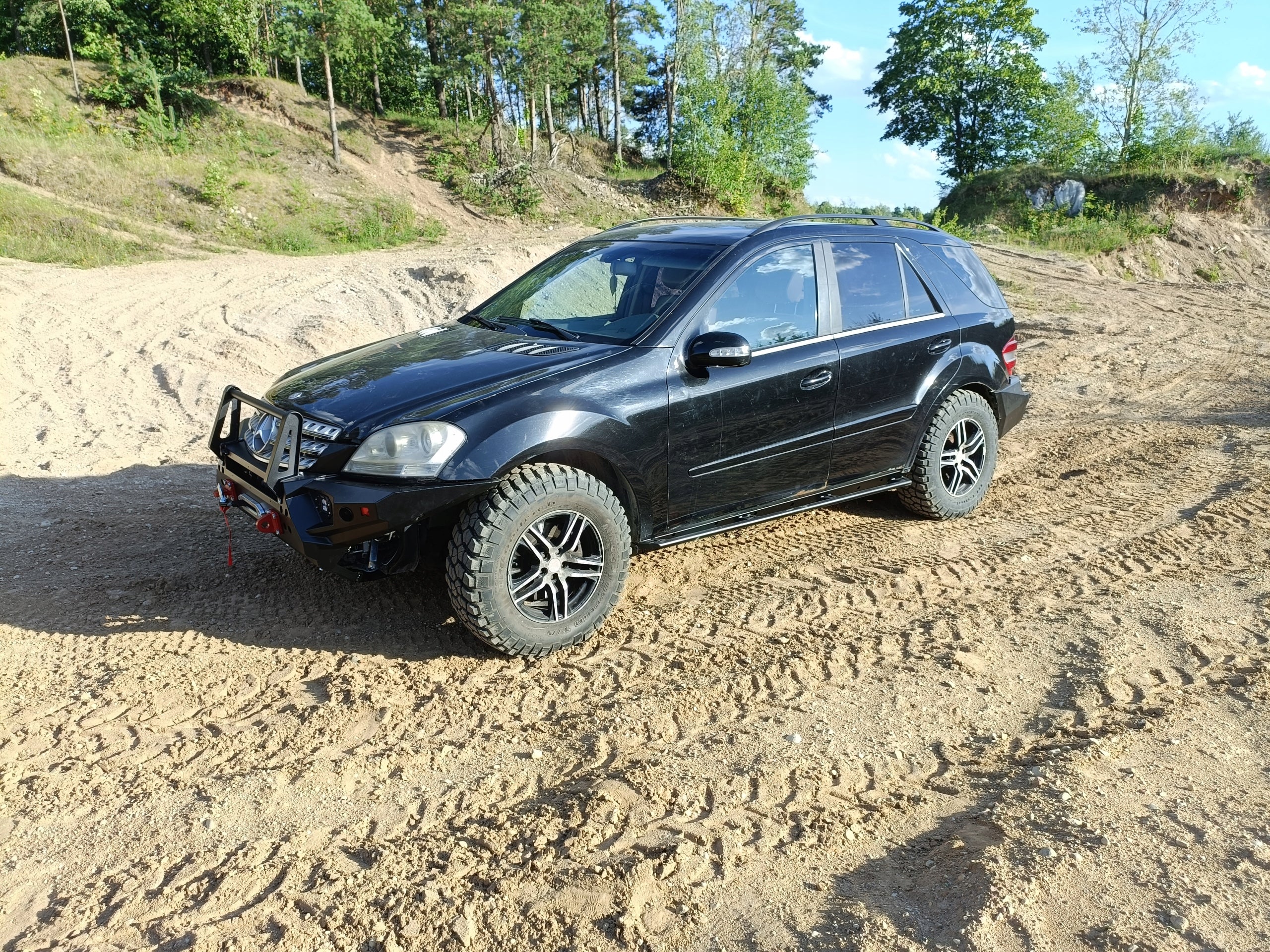 Protection tubulaire de bas de caisse Rockslider Mercedes ML