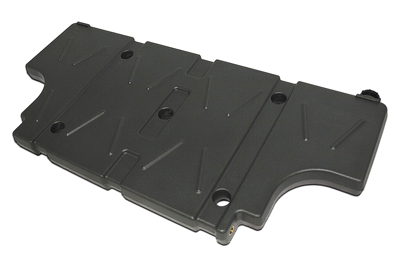Flat water tank 42L (LLDPE) Grey for interior use (behind rear seat)