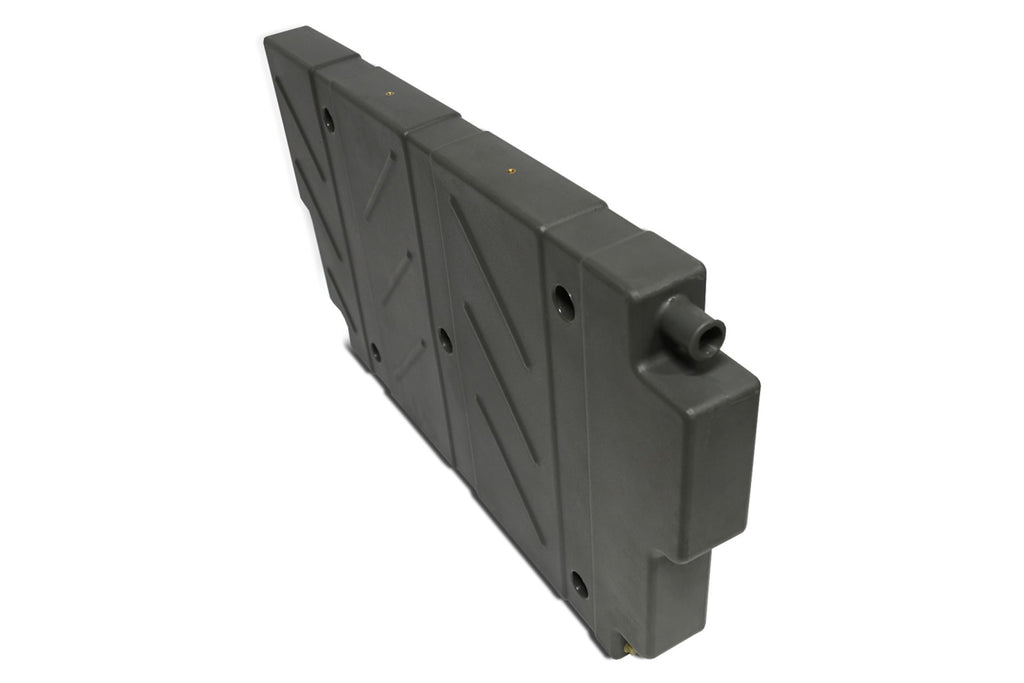 Réservoir d'eau plat 45L (LLDPE) Gris avec bouchon de remplissage (derrière la banquette arrière)