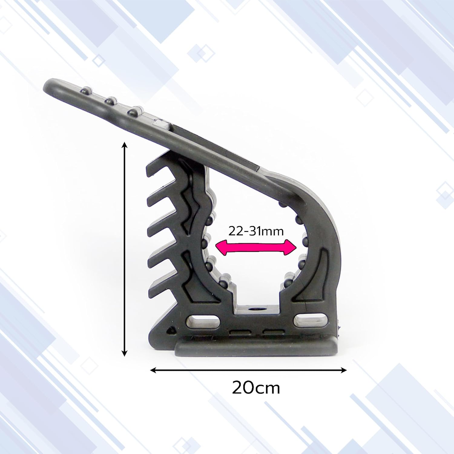 FITRUB Verschlusslager 22-31 mm Schelle