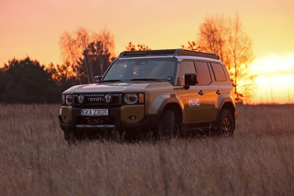 Lampen- & CB-Antennenhalter Toyota Land Cruiser J250