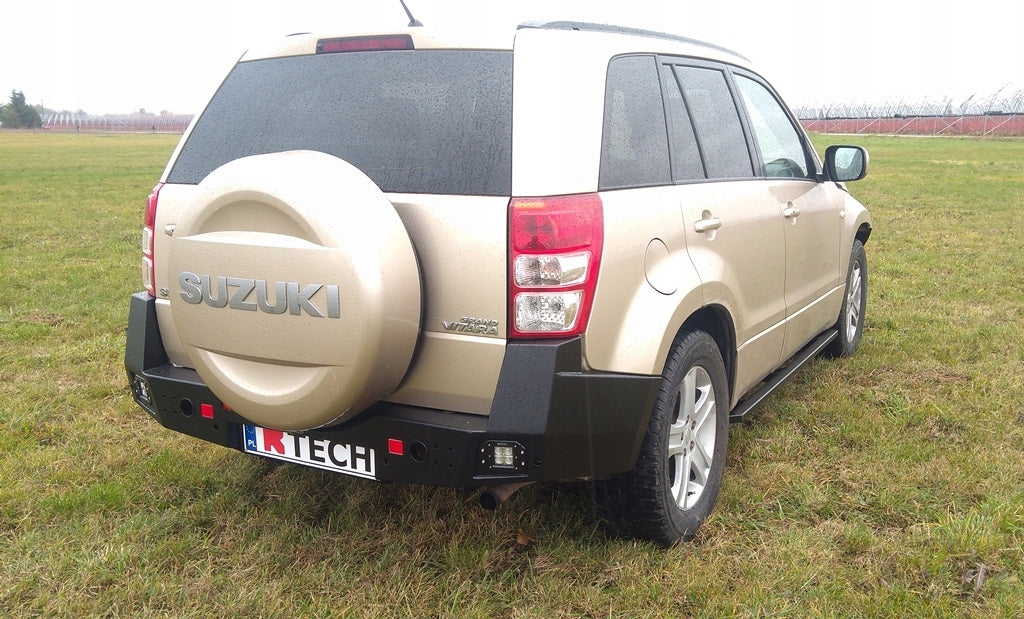 Pare-chocs arrière en acier Suzuki Grand Vitara 2 JT 5 portes