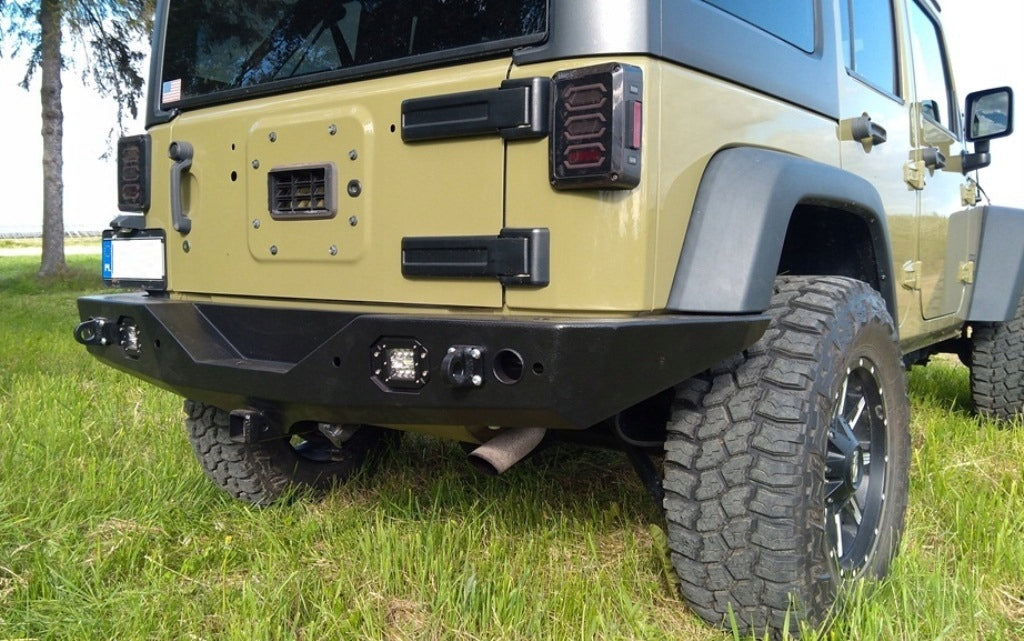 Steel Rear Bumper Jeep Wrangler JK JKU