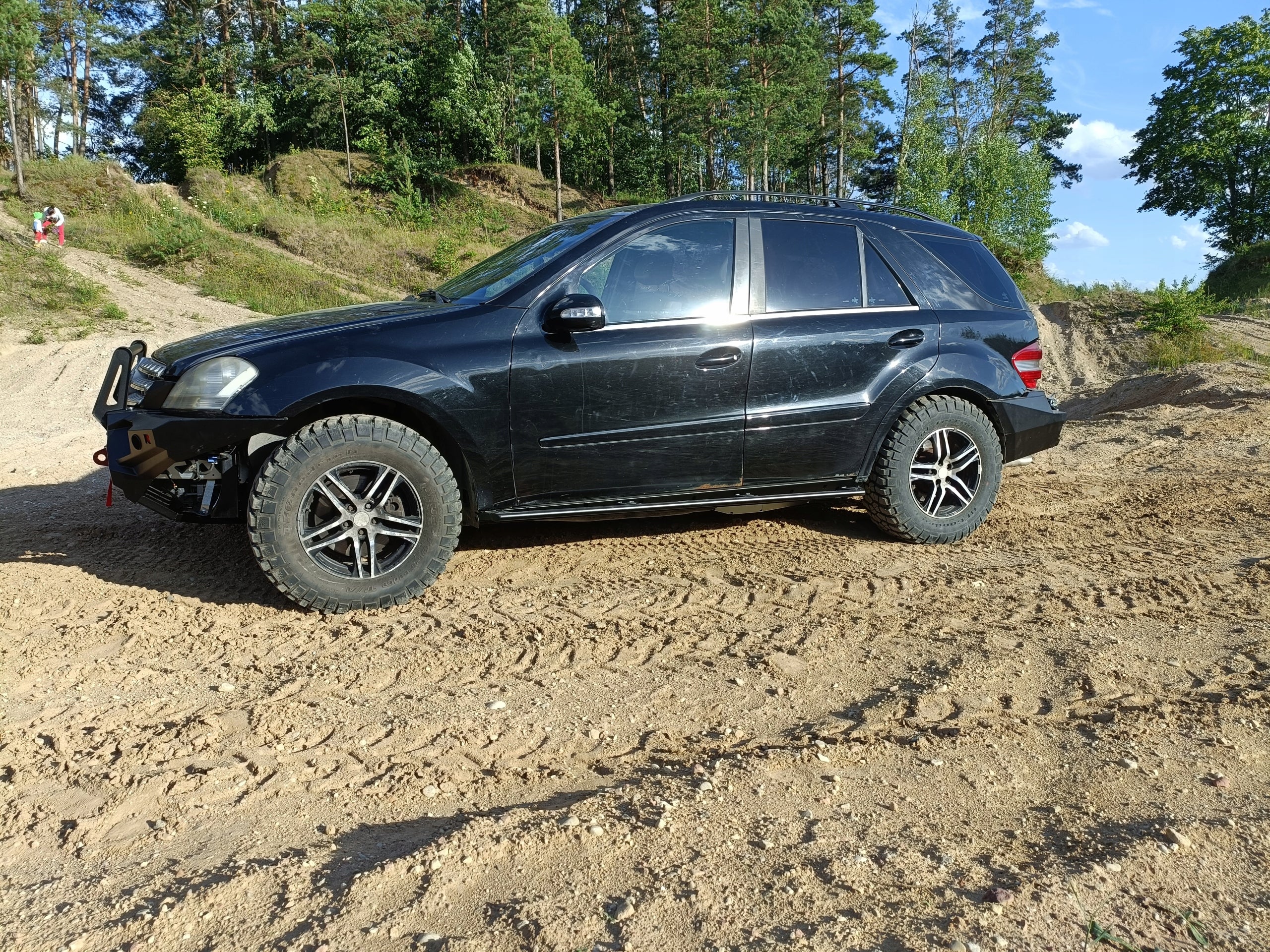 Protection tubulaire de bas de caisse Rockslider Mercedes ML