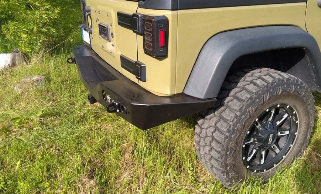 Steel Rear Bumper Jeep Wrangler JK JKU