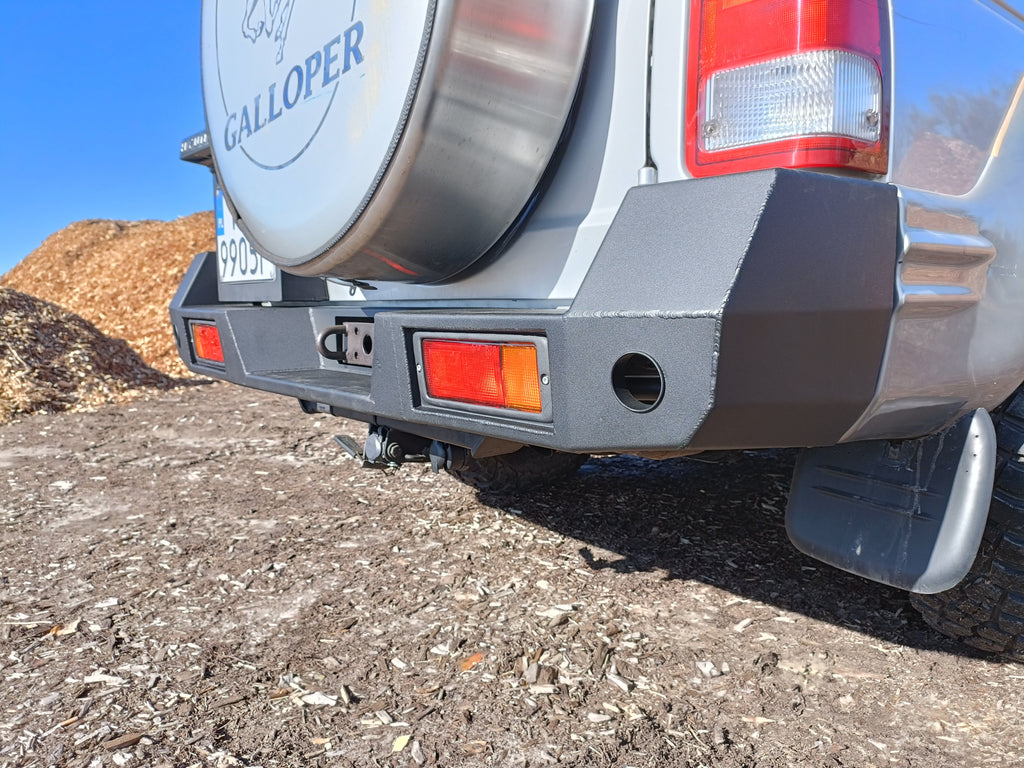 Steel rear bumper Hyundai Galloper 5-door