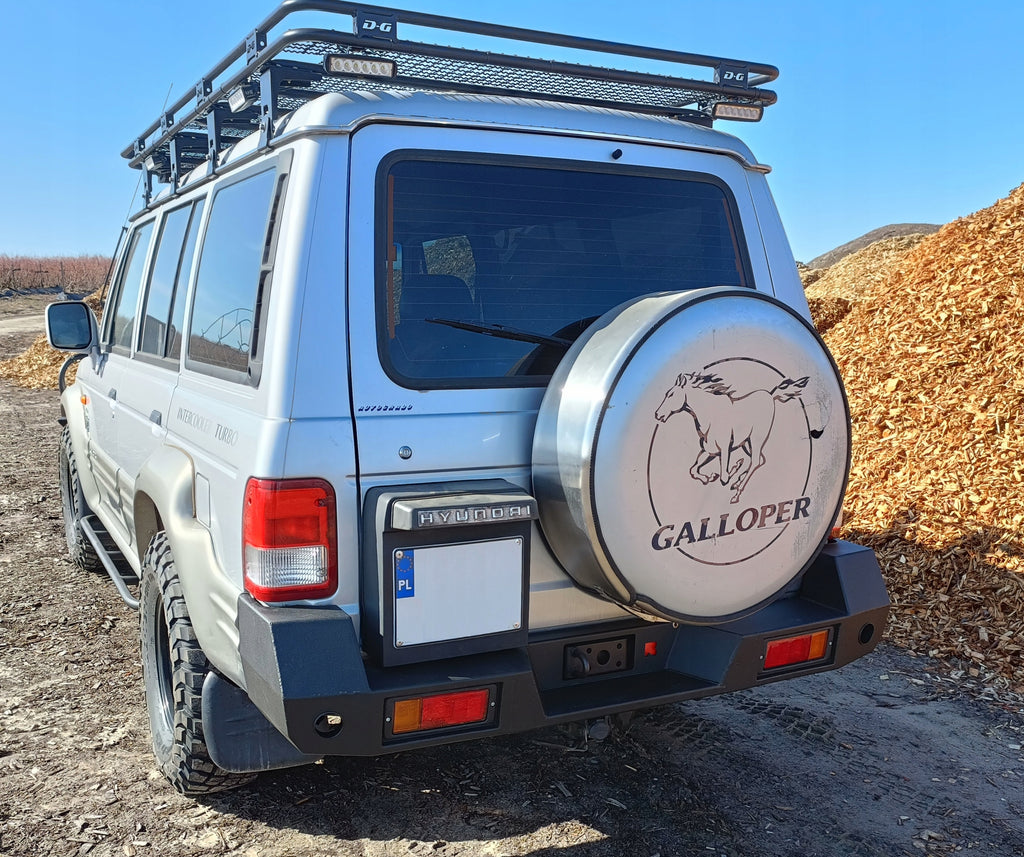 Steel rear bumper Hyundai Galloper 5-door