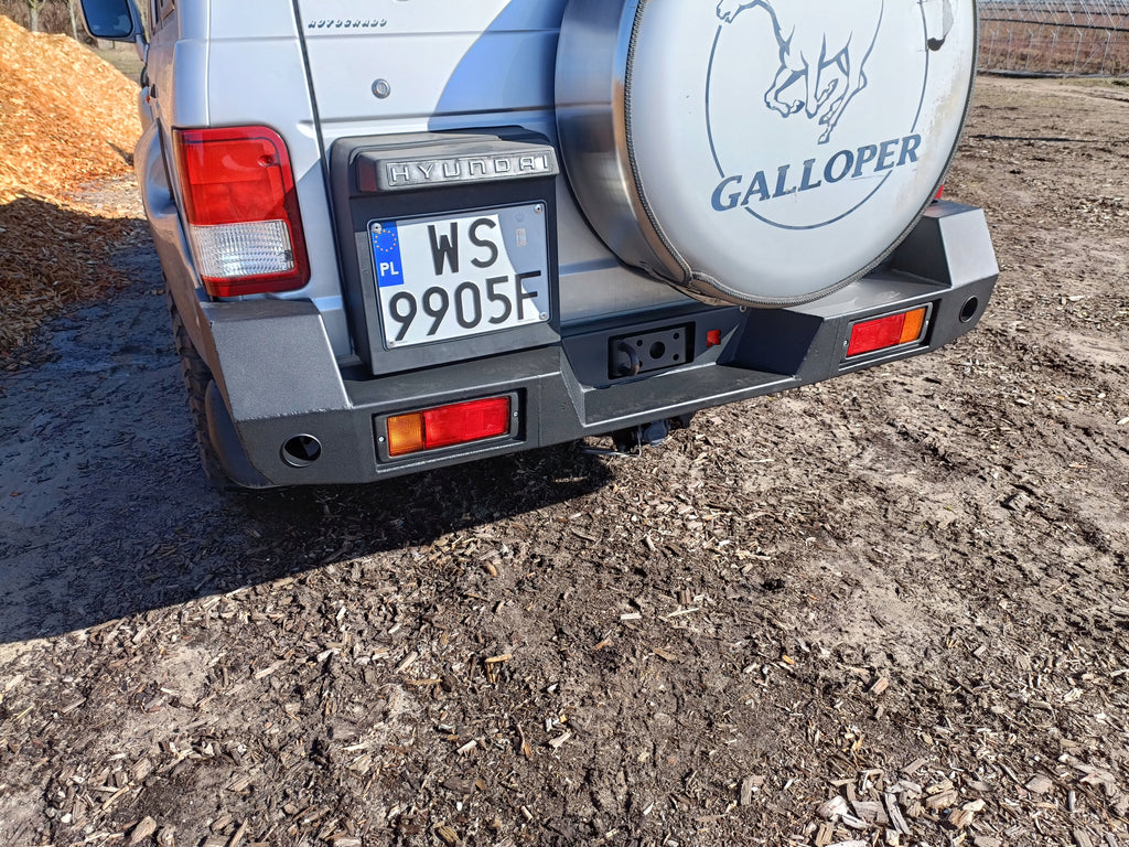 Steel rear bumper Hyundai Galloper 5-door