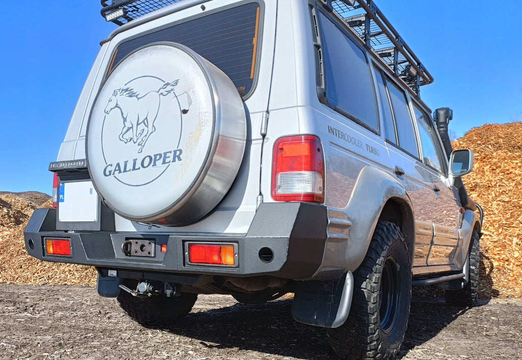 Steel rear bumper Hyundai Galloper 5-door