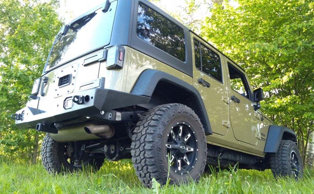 Steel Rear Bumper Jeep Wrangler JK JKU