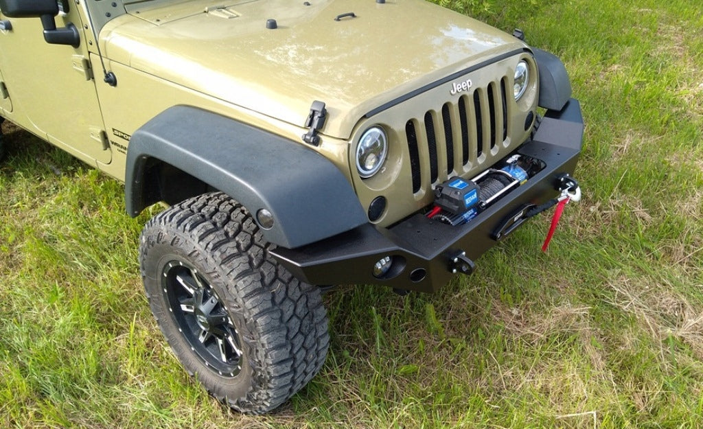 Winch Bumper Front Jeep Wrangler JK JKU