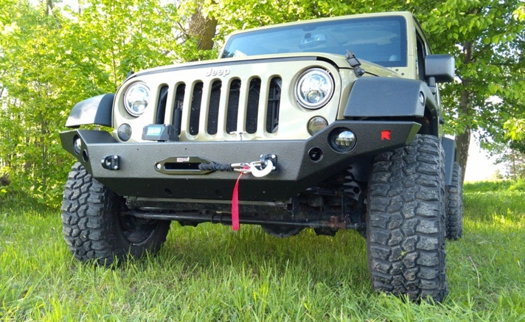 Winch Bumper Front Jeep Wrangler JK JKU