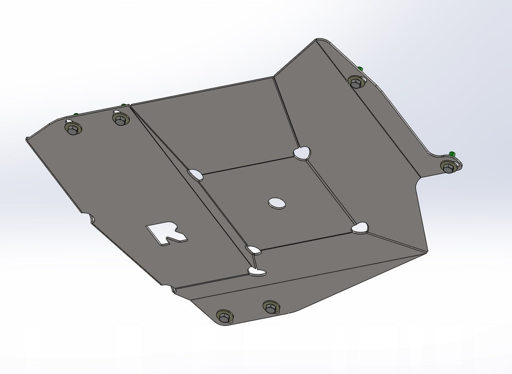 Unterfahrschutz Verteilergetriebe Hyundai Galloper