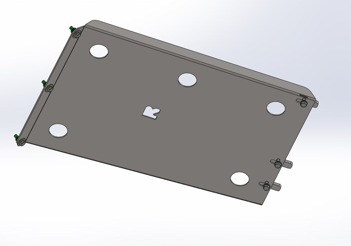 Unterfahrschutz Getriebe Hyundai Galloper