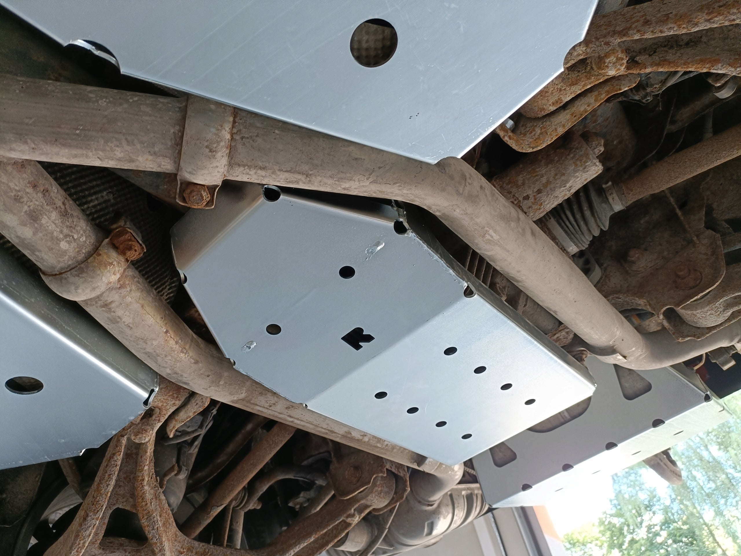 Unterfahrschutz hinteres Differential Mercedes-Benz ML W164