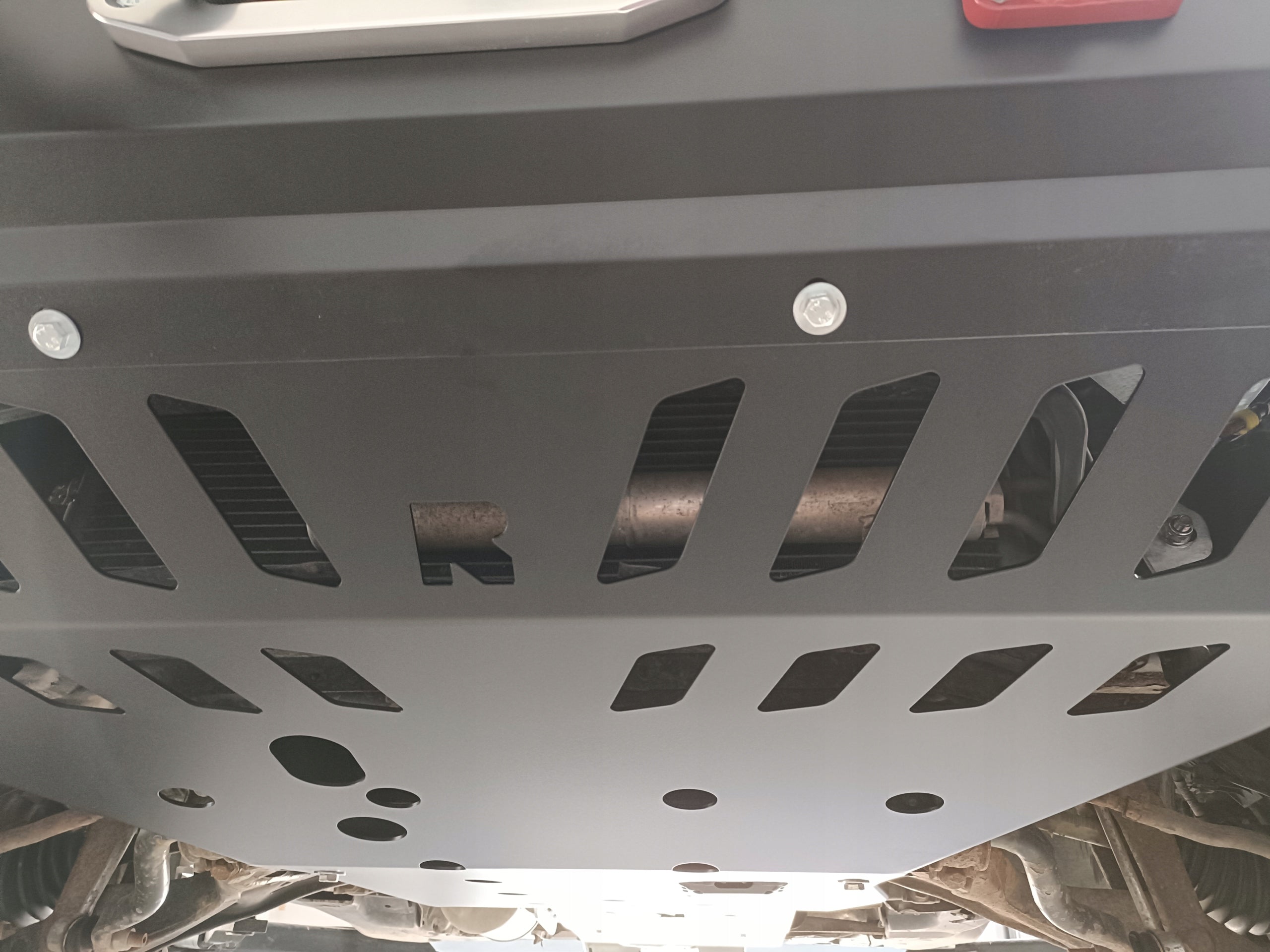 Unterfahrschutz für Motor, Vorderachse & Ölwanne – Mercedes-Benz ML W164 mit Seilwindenstoßstange