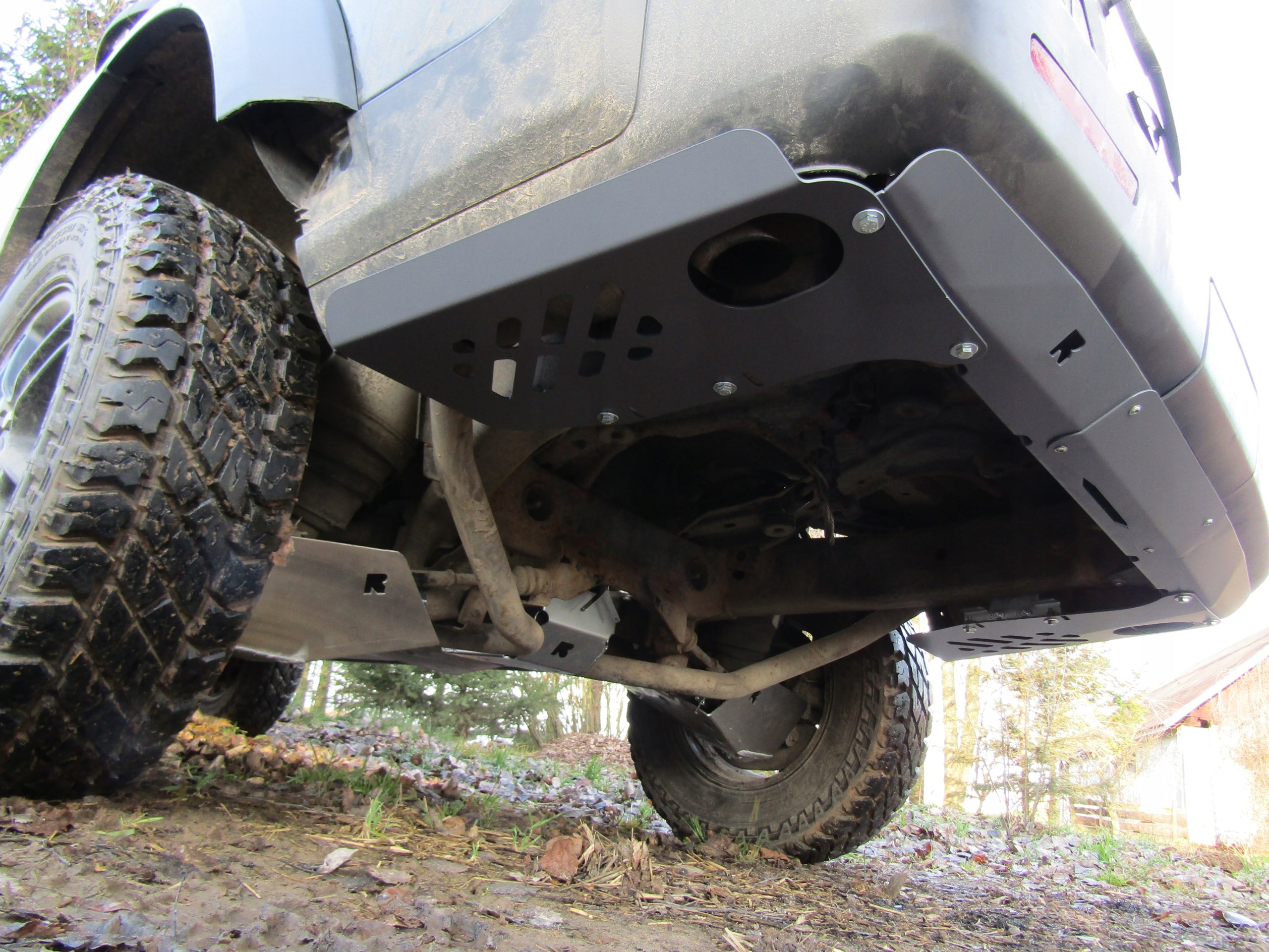 Unterfahrschutz Heckstoßstange Land Rover Discovery 3 & 4