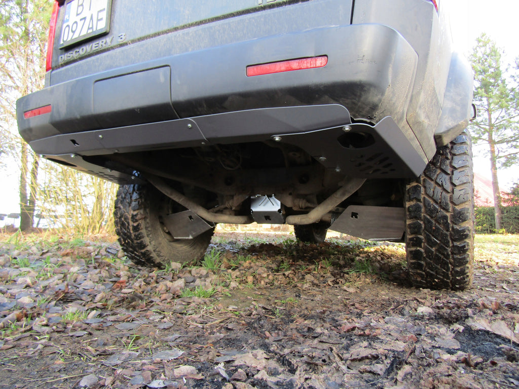 Protection inférieure de pare-chocs arrière Land Rover Discovery 3 et 4
