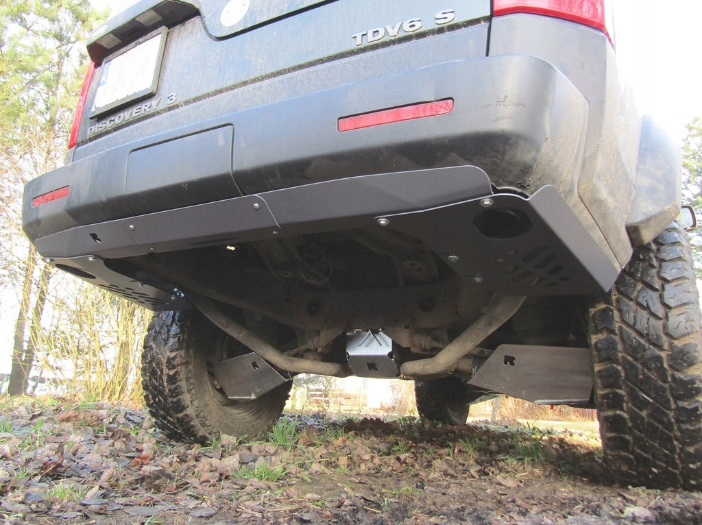 Protection inférieure de pare-chocs arrière Land Rover Discovery 3 et 4
