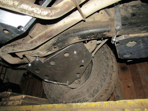 Protezione braccio oscillante in alluminio (posteriore) – Land Rover Discovery 3 & 4