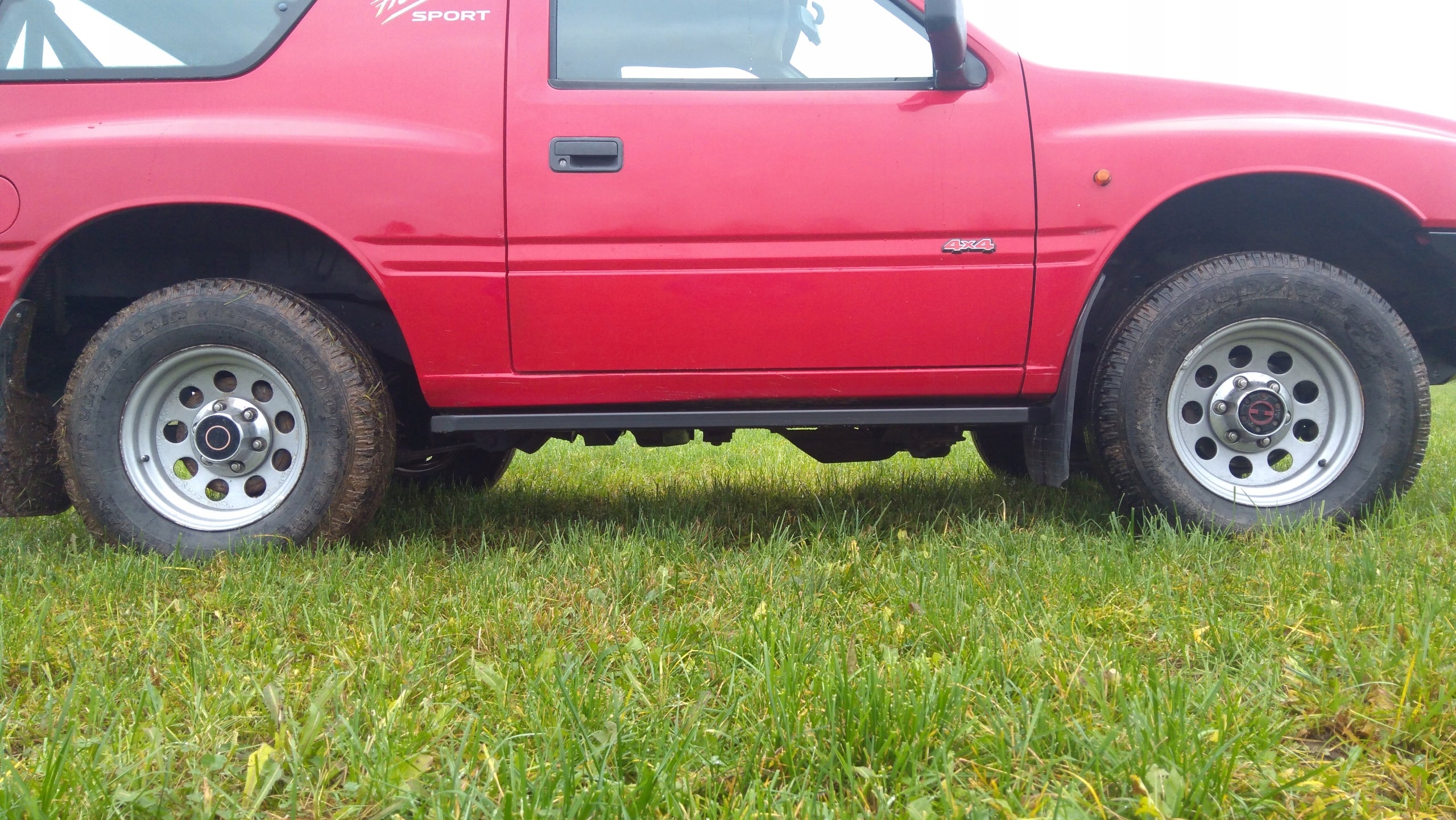 Rock Slider Side Sill Protector Tubes Opel Frontera A 3 Door