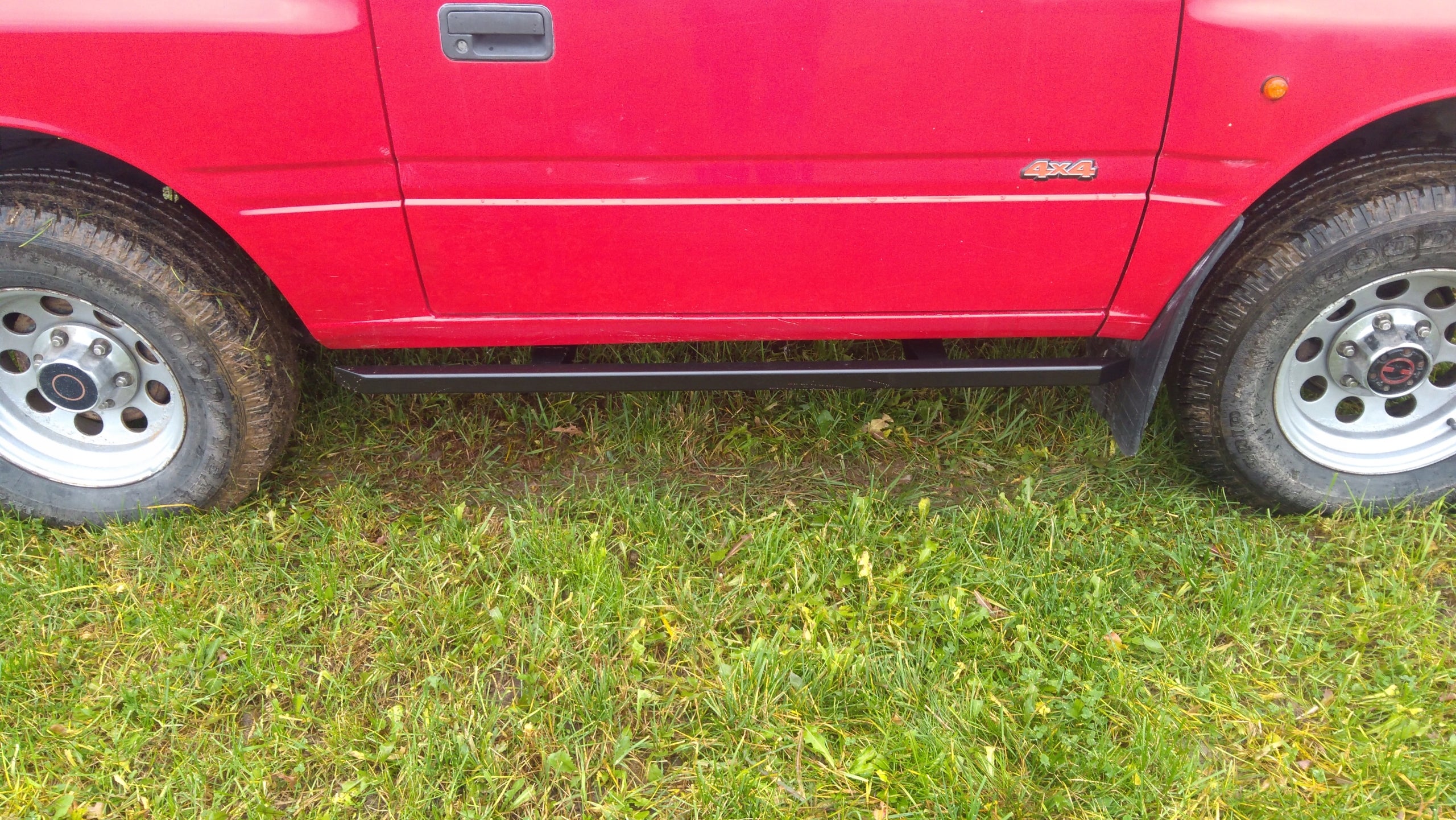 Rockslider Seitenschweller-Schutzrohre Opel Frontera A 3 Türer