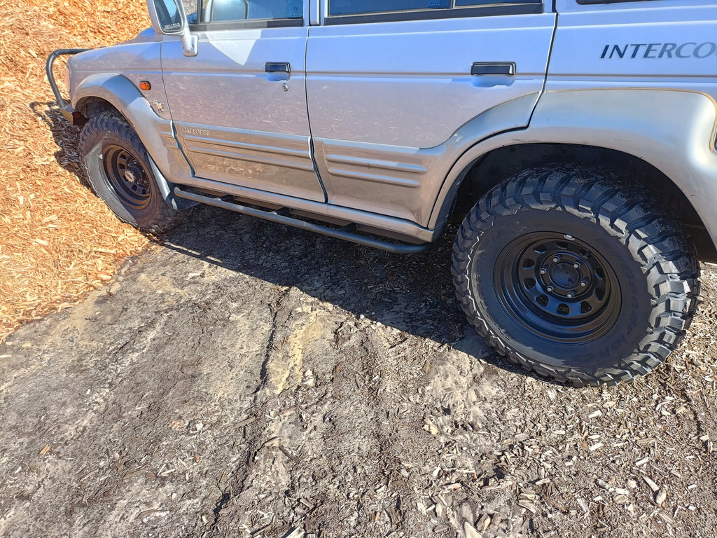 Rockslider Protections tubulaires latérales Hyundai Galloper 5 portes