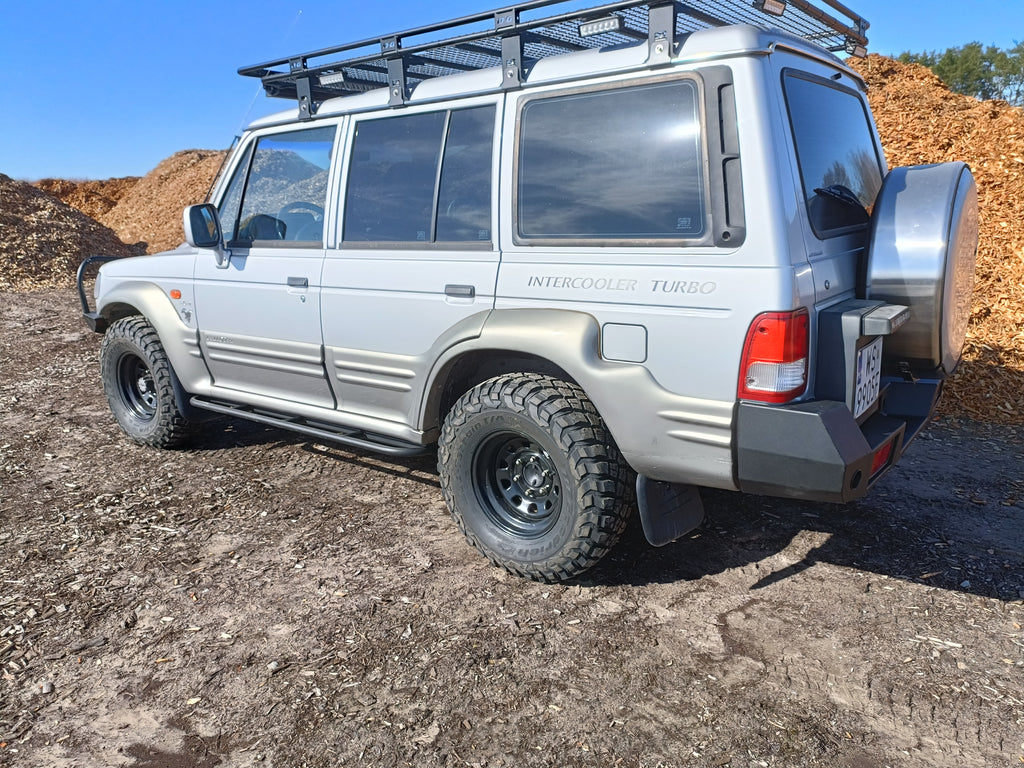 Rockslider Protections tubulaires latérales Hyundai Galloper 5 portes