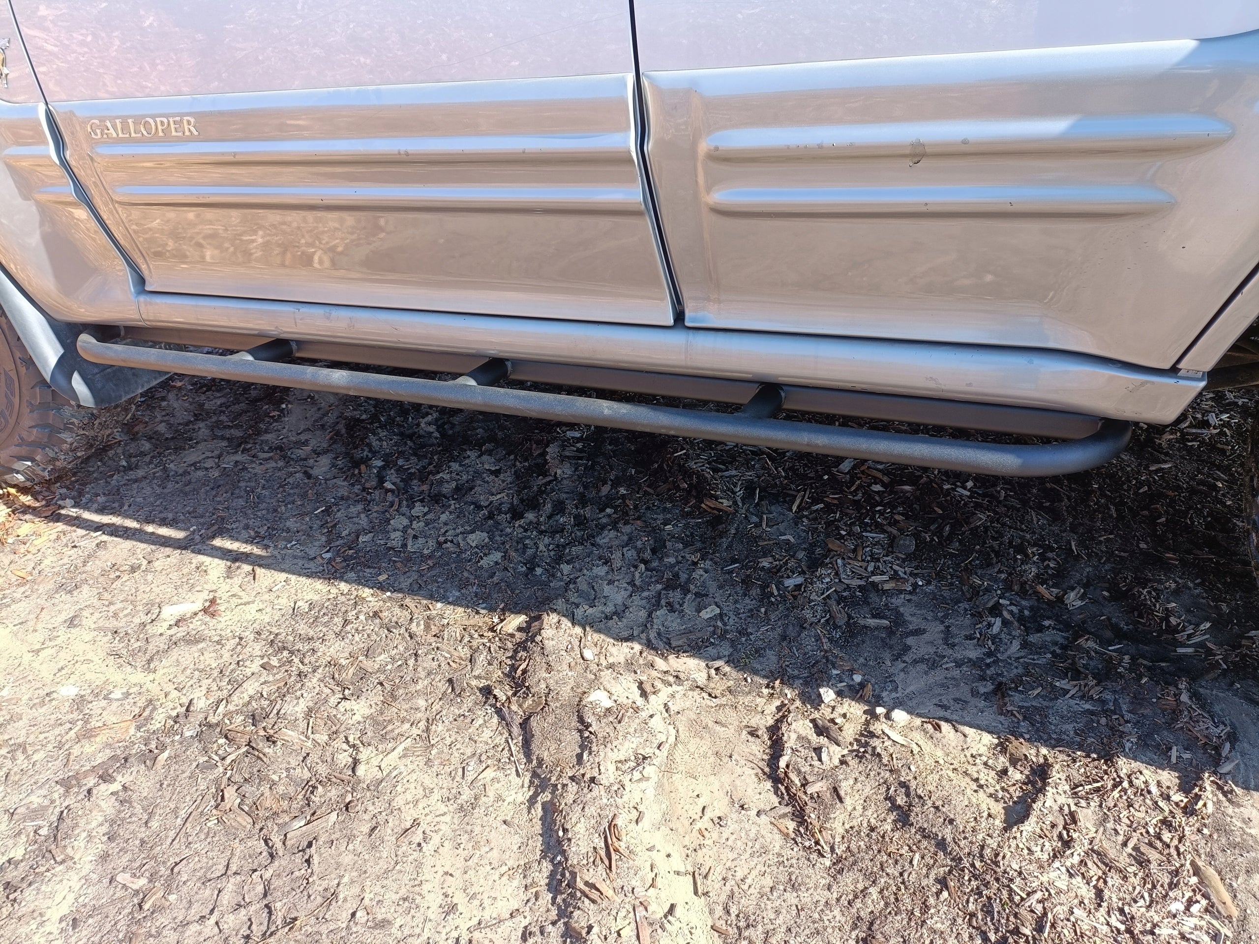 Rockslider Protections tubulaires latérales Hyundai Galloper 5 portes