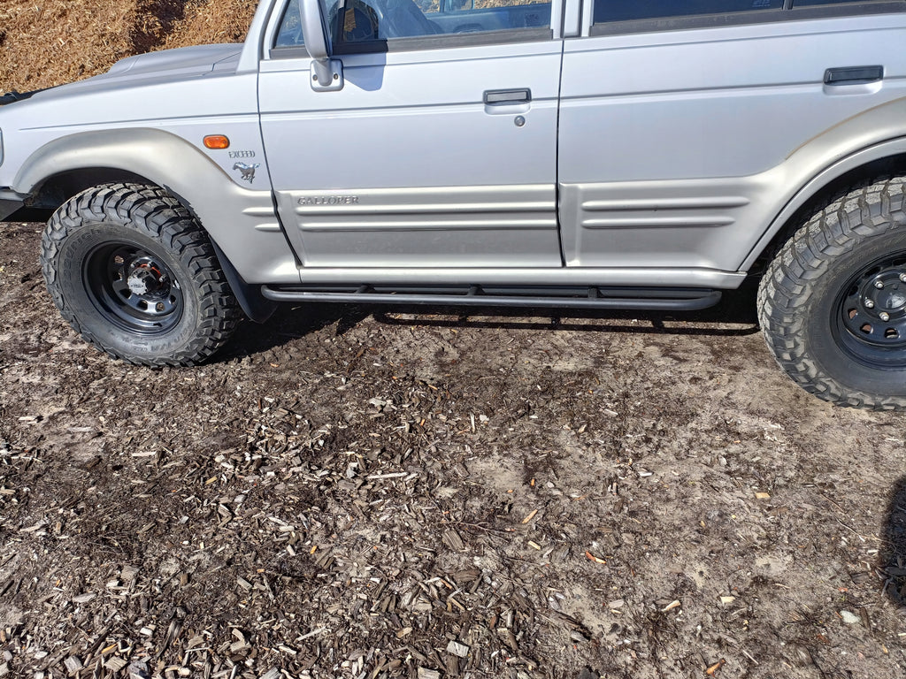 Rockslider Protections tubulaires latérales Hyundai Galloper 5 portes