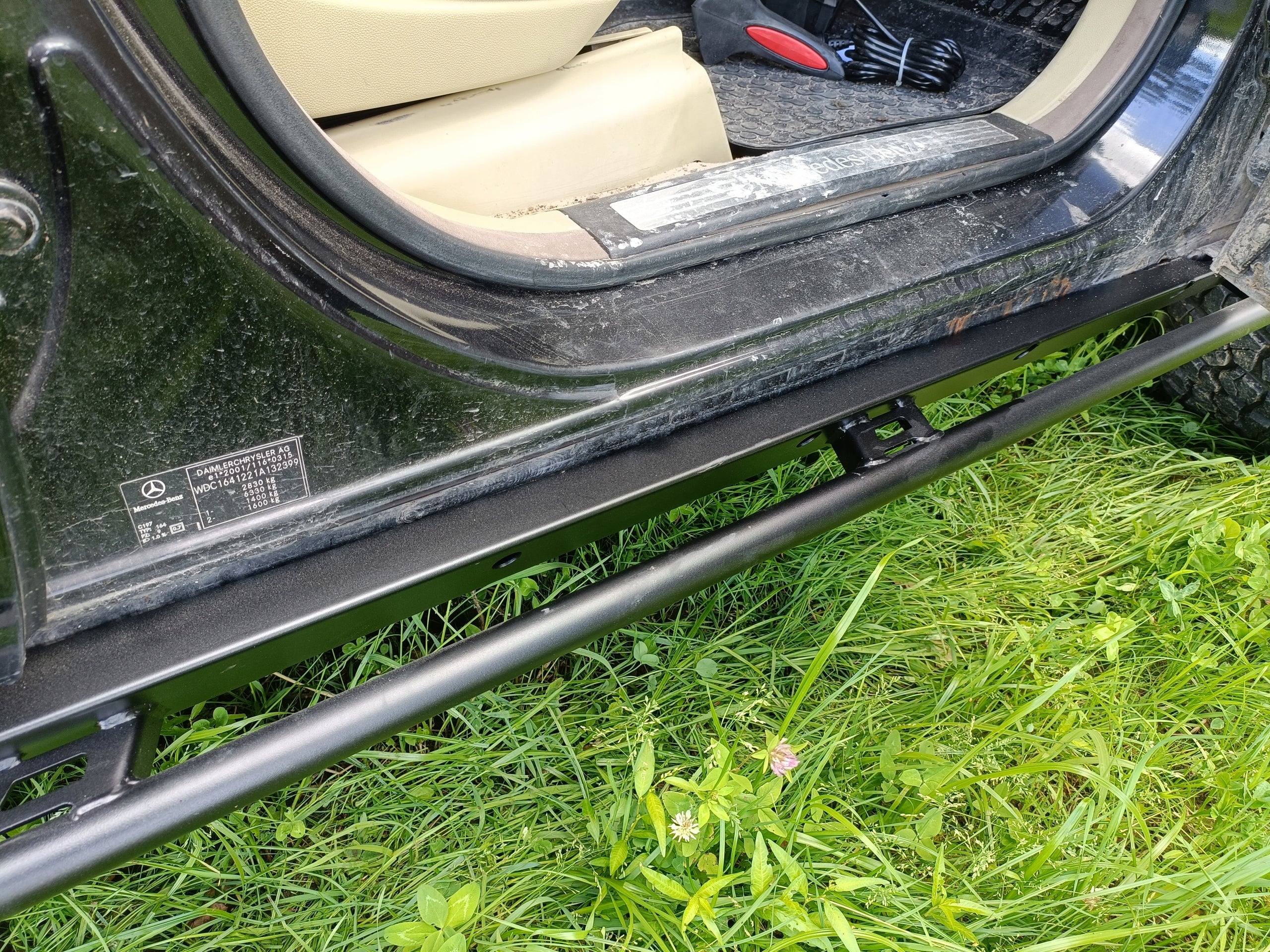 Protection tubulaire de bas de caisse Rockslider Mercedes ML