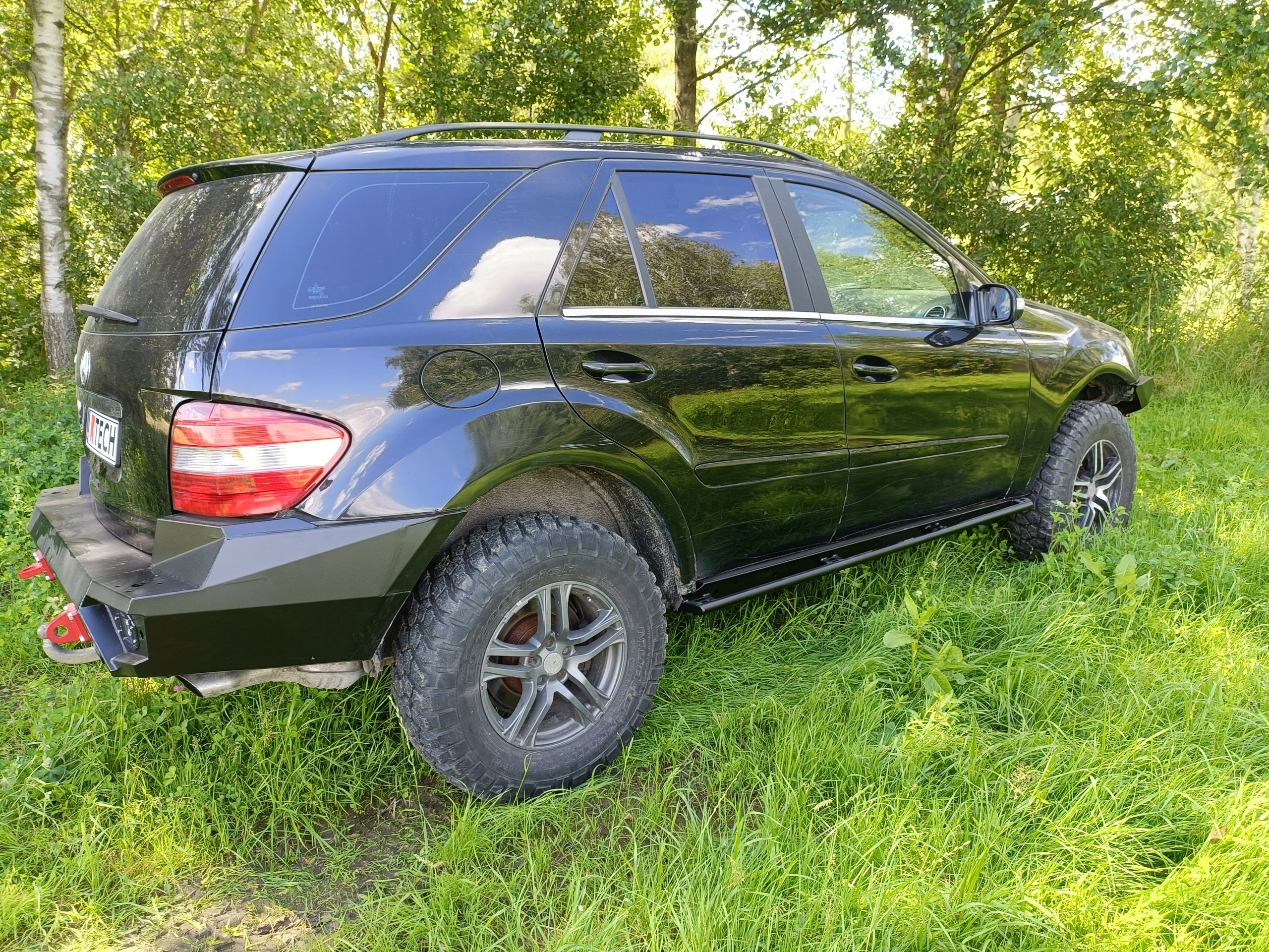 Protection tubulaire de bas de caisse Rockslider Mercedes ML
