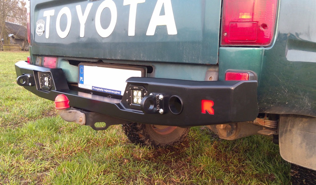 Pare-chocs arrière en acier pour Toyota Hilux 6 RZN