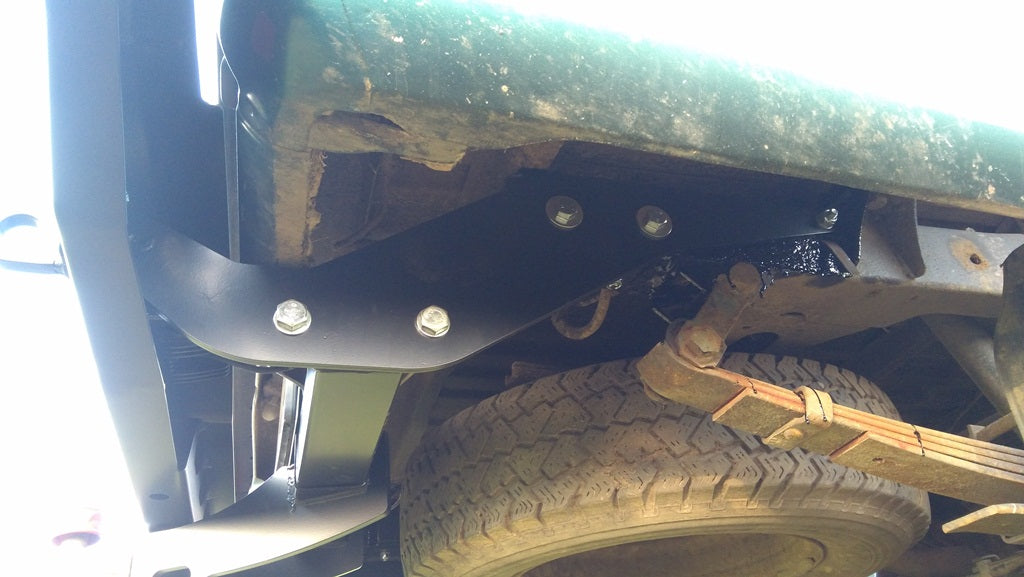 Pare-chocs arrière en acier pour Toyota Hilux 6 RZN