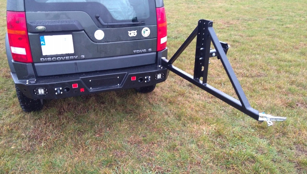 Portaruota di scorta – Paraurti in acciaio Land Rover Discovery 3