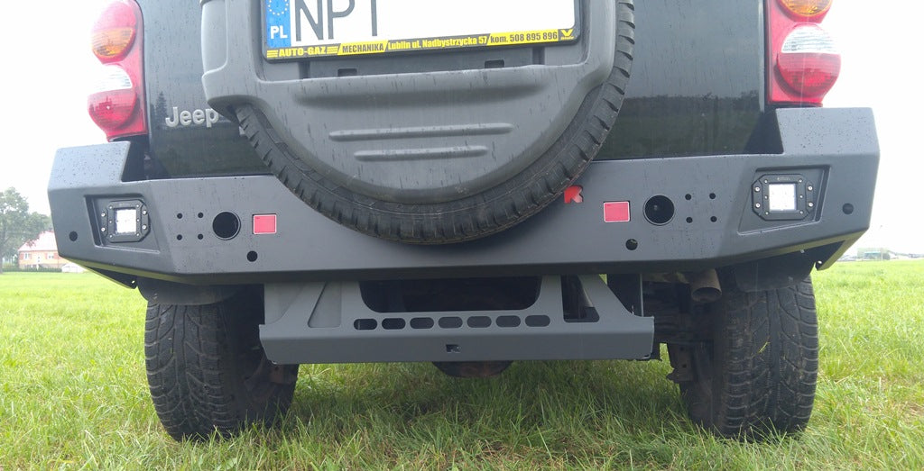 Stahl-Heckstoßstange Jeep Cherokee KJ