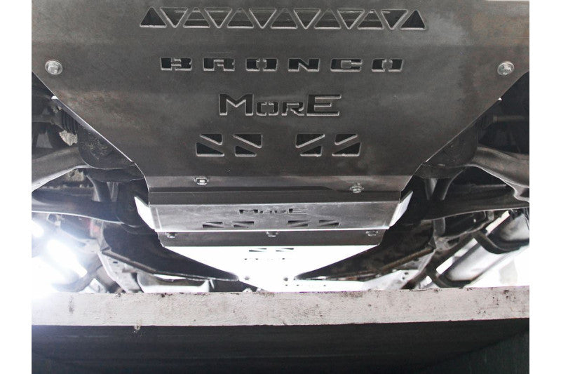 Aluminum Underride Protection Ford Bronco Transmission