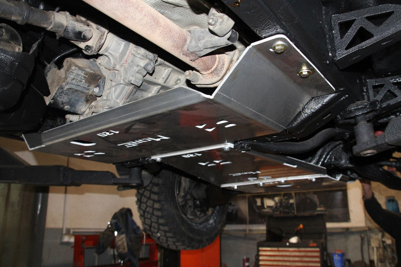 Aluminum Underride Guard Transmission Toyota Land Cruiser 120
