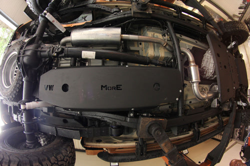 Aluminum Underride Guard Tank Volkswagen Amarok from 2009