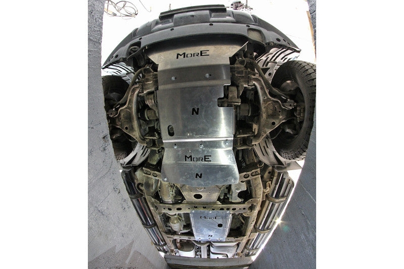 Protection sous moteur en aluminium Nissan Navara D23/NP300