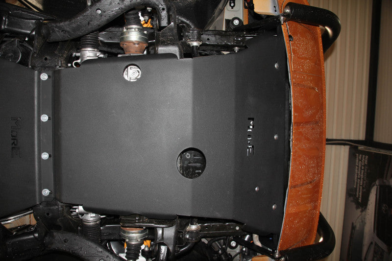 Aluminum Underrun Protection Volkswagen Amarok from 2009 – Front