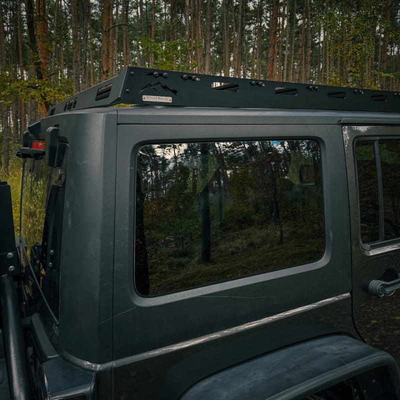 Jeep Wrangler JKU Low Profile Roof Rack Short Version