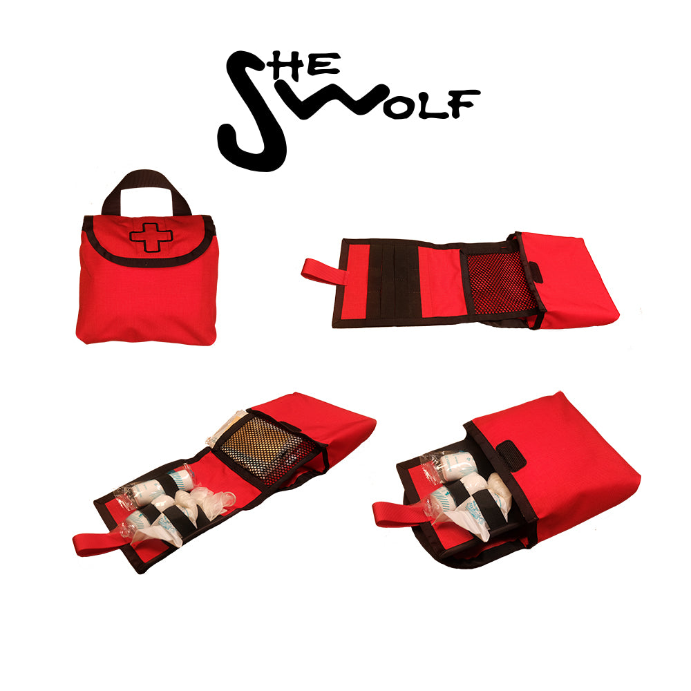 Seitenfenster-Organizer für Jeep Wrangler JLU mit Erste-Hilfe-Set oder austauschbarem Abreißbeutel