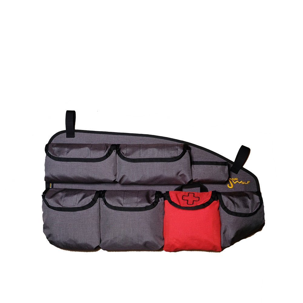 Fenstertaschen Fiat Doblo Maxi Seitenfenster-Organizer ab 2022 mit abnehmbarer Tasche