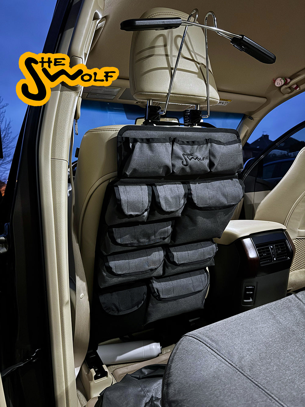 Organisateur de siège arrière SHE-WOLF pour Toyota Land Cruiser J150